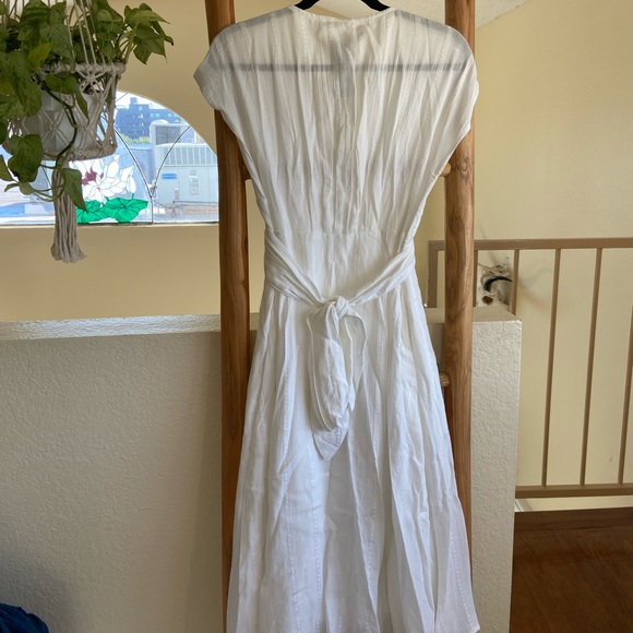 Beautiful Boho white midi dress - Picture 3 of 5